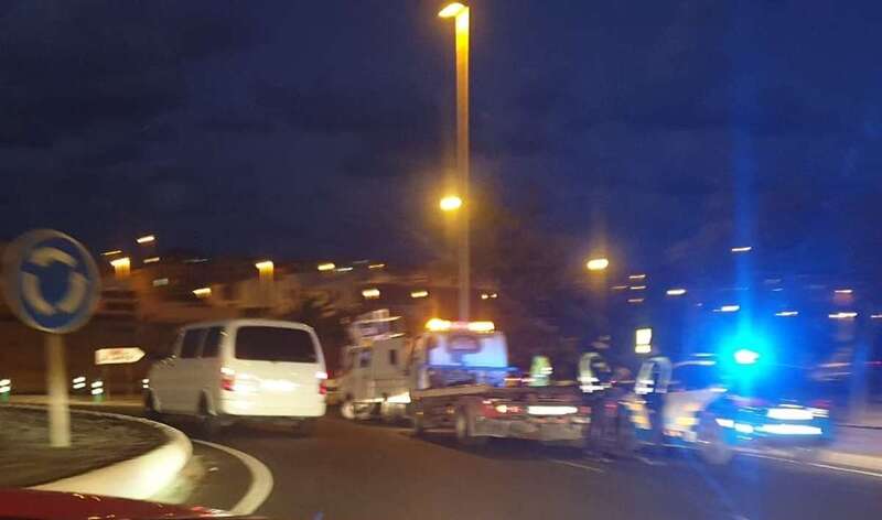 Imagen del siniestro (Foto TA)